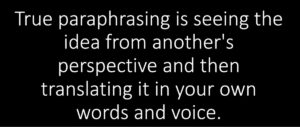 Paraphrasing - How to Paraphrase with Clarity & Concision